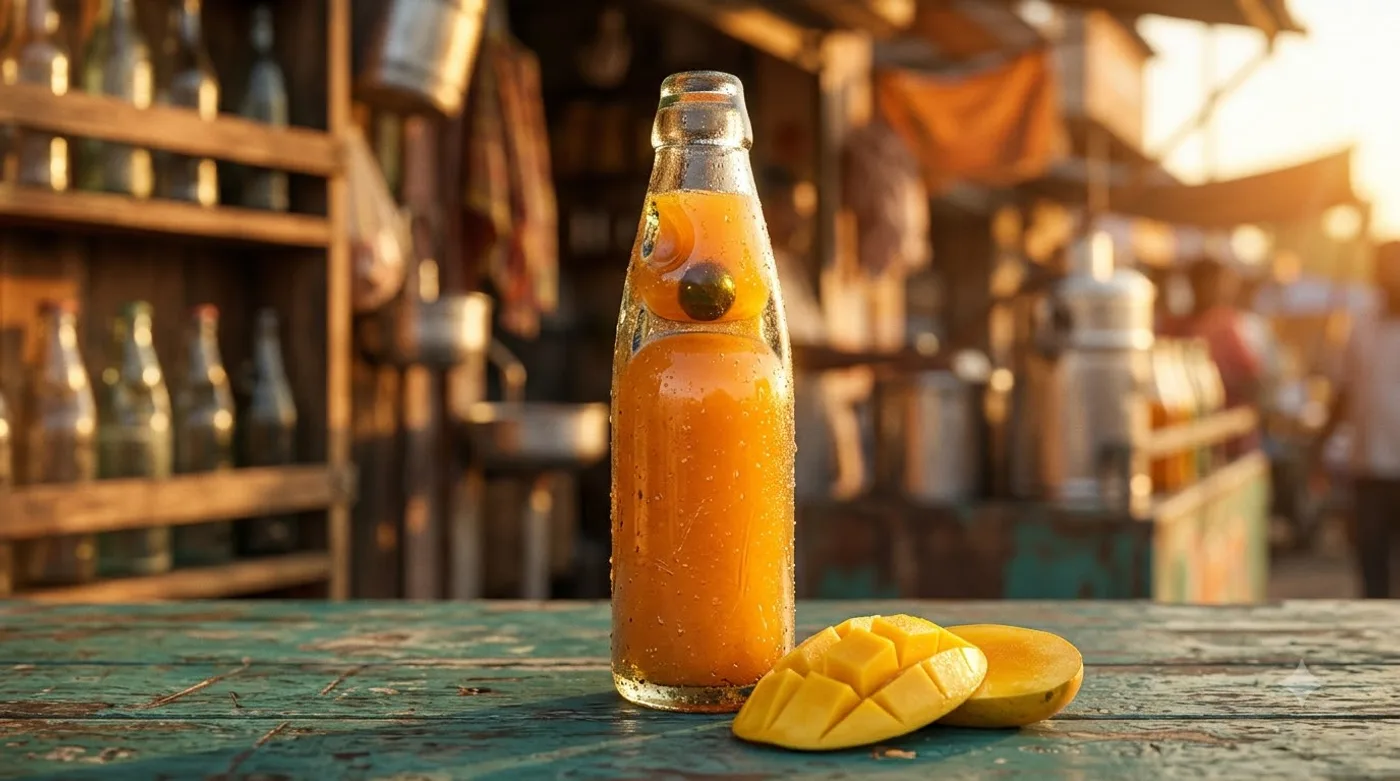 Aamras goli soda