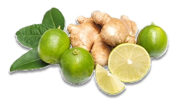 Ginger and lime